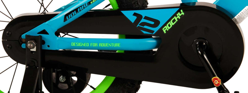 Afbeelding laden in galerijviewer, Volare Rocky Kinderfiets Jongens 16 inch Groen Twee handremmen

