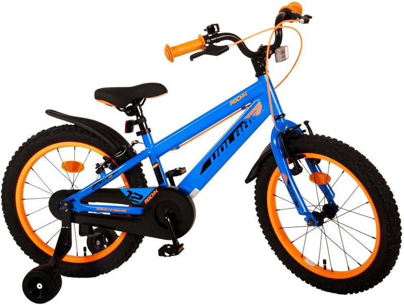 Afbeelding laden in galerijviewer, Volare Rocky Kinderfiets Jongens 18 inch Blauw Twee handremmen
