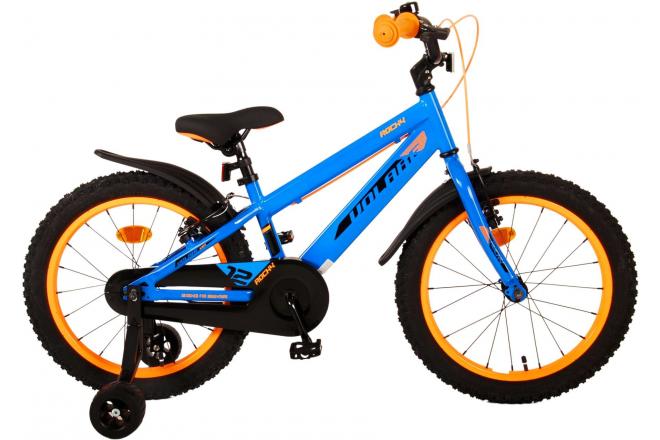 Afbeelding laden in galerijviewer, Volare Rocky Kinderfiets Jongens 18 inch Blauw Twee handremmen

