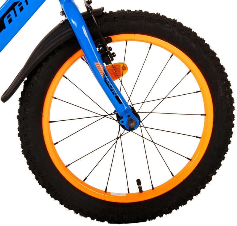 Afbeelding laden in galerijviewer, Volare Rocky Kinderfiets Jongens 18 inch Blauw Twee handremmen
