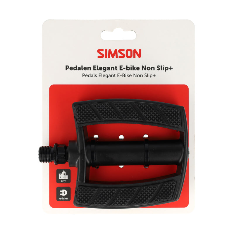 Afbeelding laden in galerijviewer, Simson pedalen elegant e-bike non slip+
