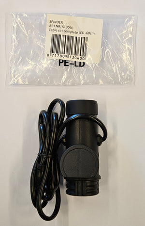 Spinder kabelset 80cm tx2