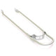Spatbordstang bumper 28sp zilver
