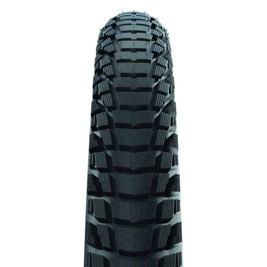 Schwalbe marathon plus tour - wired - addix green - smartguard - 700x35c - black + reflex