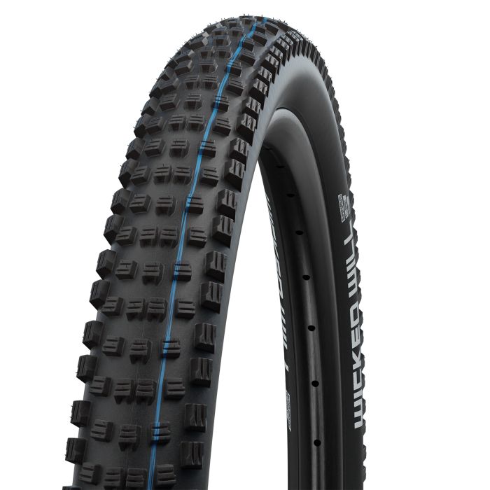 Afbeelding laden in galerijviewer, Buitenband Schwalbe 27.5-2.25(57-584) Wicked Will EVO SuperG E50 zw.
