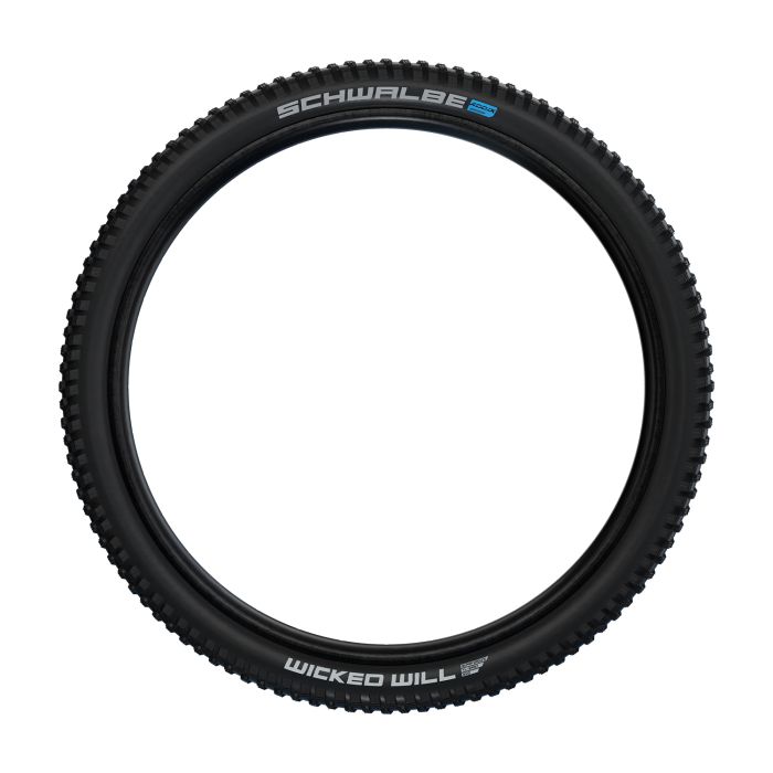 Afbeelding laden in galerijviewer, Buitenband Schwalbe 27.5-2.25(57-584) Wicked Will EVO SuperG E50 zw.
