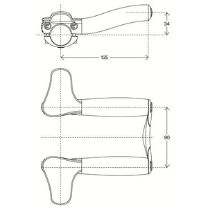 Deda Opzetstuur Carbon Blast