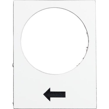 Harmony etiket zwart zwarte pijl omhoog | 10 stuks
