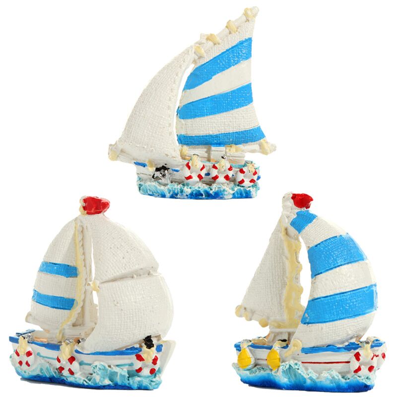 Afbeelding laden in galerijviewer, Zeilboot - strand souvenier nautische decoratie
