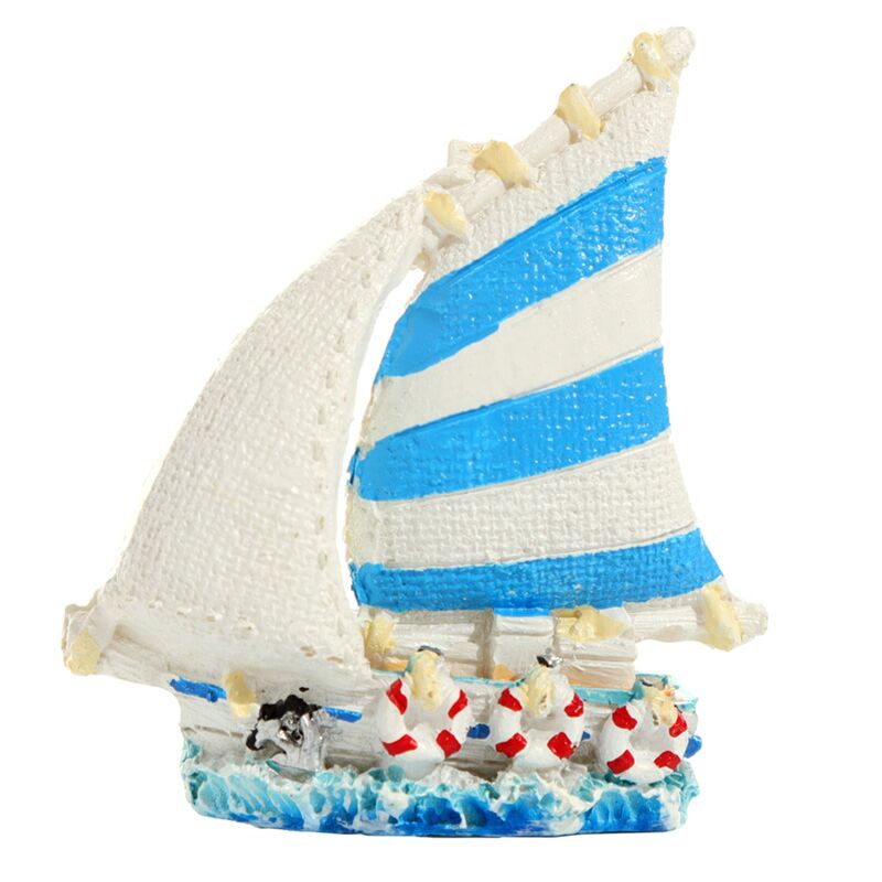 Afbeelding laden in galerijviewer, Zeilboot - strand souvenier nautische decoratie
