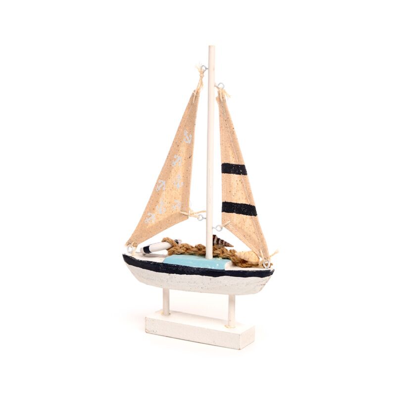Afbeelding laden in galerijviewer, Strandsouvenir - zeilboot anker
