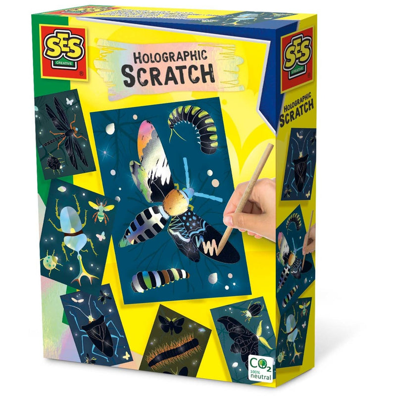 Afbeelding laden in galerijviewer, SES Holografisch Scratch Insecten
