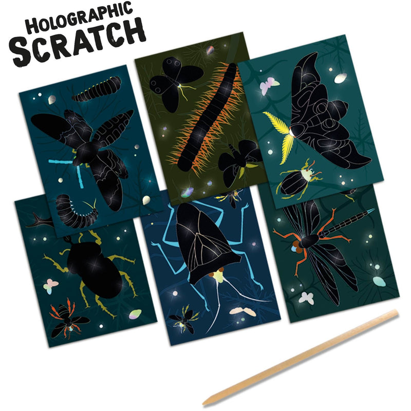 Afbeelding laden in galerijviewer, SES Holografisch Scratch Insecten
