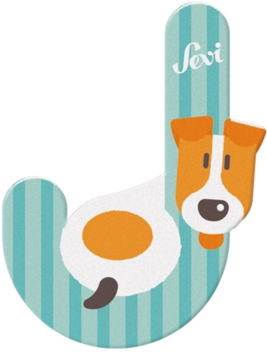 Sevi letter j jack russel: 10 cm (83010)