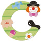 Sevi letter clown c: 10 cm (81739)