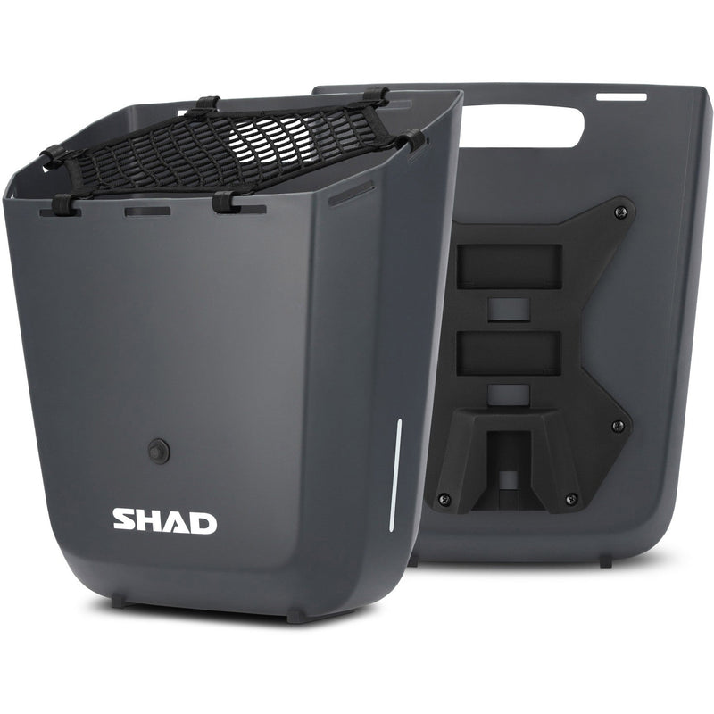 Afbeelding laden in galerijviewer, Sigma shad mand daily bike box voorzijde 20l grijs

