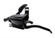 Shimano versteller met remhendel st-ef500-4 voor links - 4 vingers - 3 speed - zwart