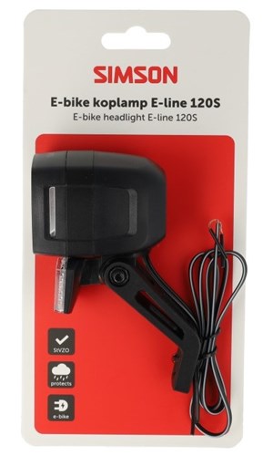 Simson koplamp aurora e-line 120s - e-bike (ebike)