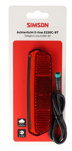 Afbeelding laden in galerijviewer, Simson achterlicht aurora e-line e150c-bt
