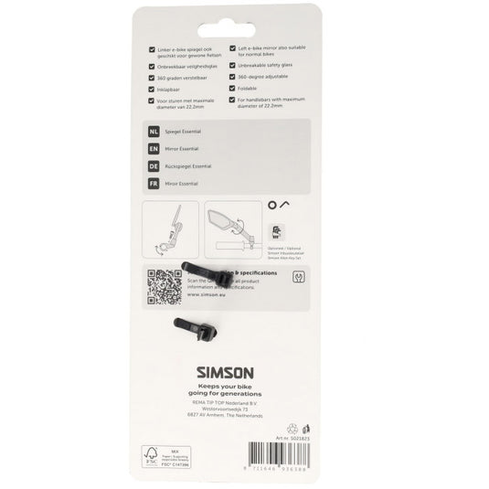 Simson spiegel essential