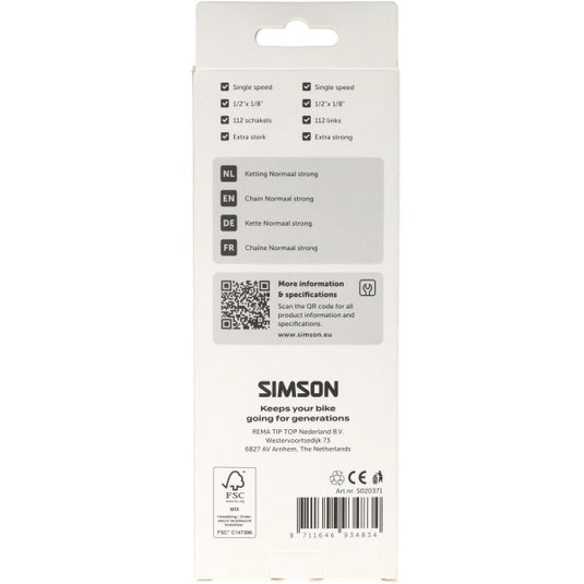 Simson ketting strong normaal