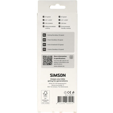 Simson ketting derailleur 10