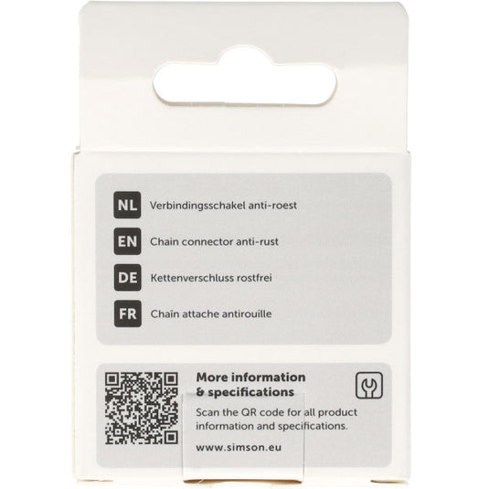 Rema tip top nederland b.v. simson verbindingsschakel anti-roest 1 2 x1 8