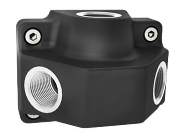Alusic muurplaat in:1x1 2 uit:2x1 2