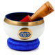 Blauw chakra klankschaal
