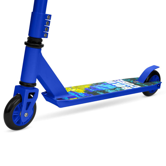 Boldcube stuntstep - marine blauw