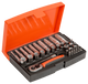 Bahco dopsleutelset 1 4 lang