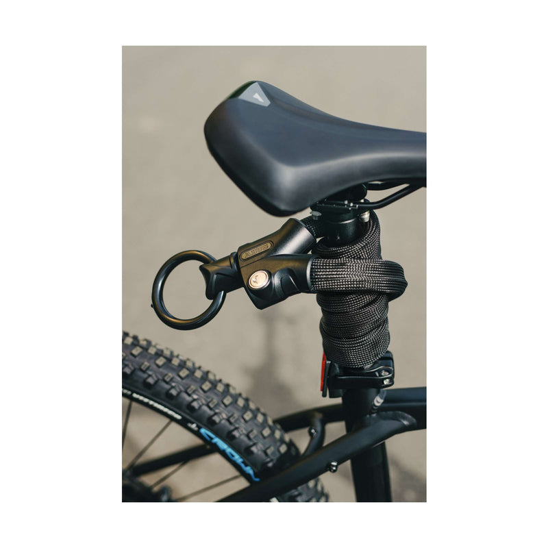 Afbeelding laden in galerijviewer, Abus fietsslot kettingslot - infinity loop 1806 - security level 6 - zwart - 110 cm - geschikt voor elektrische fietsen en stadsfietsen

