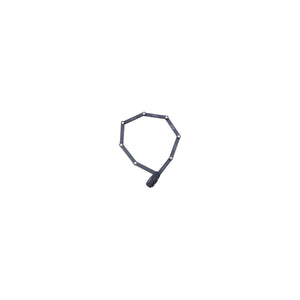 Abus Bordo Big Alarm Vouwslot 120 cm - zwart