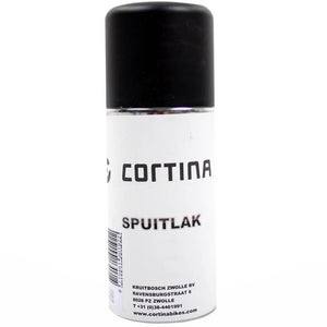 Cortina spuitlak uzz69005 jet black matte 150ml