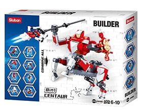 Afbeelding laden in galerijviewer, Sluban robot 8 in 1 (m38-b0988)
