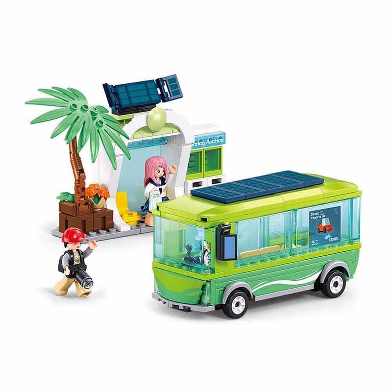 Afbeelding laden in galerijviewer, Sluban metropolis new electric bus (m38-b1261)
