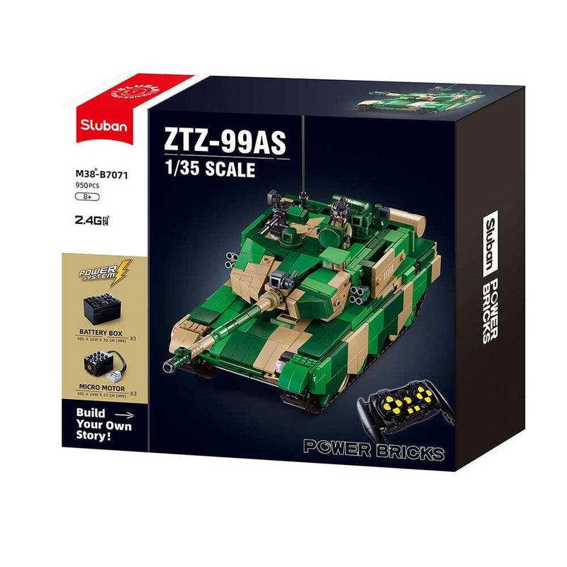 Afbeelding laden in galerijviewer, Sluban power bricks tank ztz-99as met afstandsbediening (m38-b7071)
