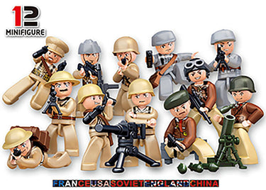Sluban army wwii soldaten 60st. polybags (m38-b0580)