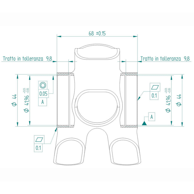 Afbeelding laden in galerijviewer, Miche bracketas press-fit 68 x 42mm evo max
