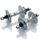 Miche naafset pista v + a 28g met hoge-flens zilver
