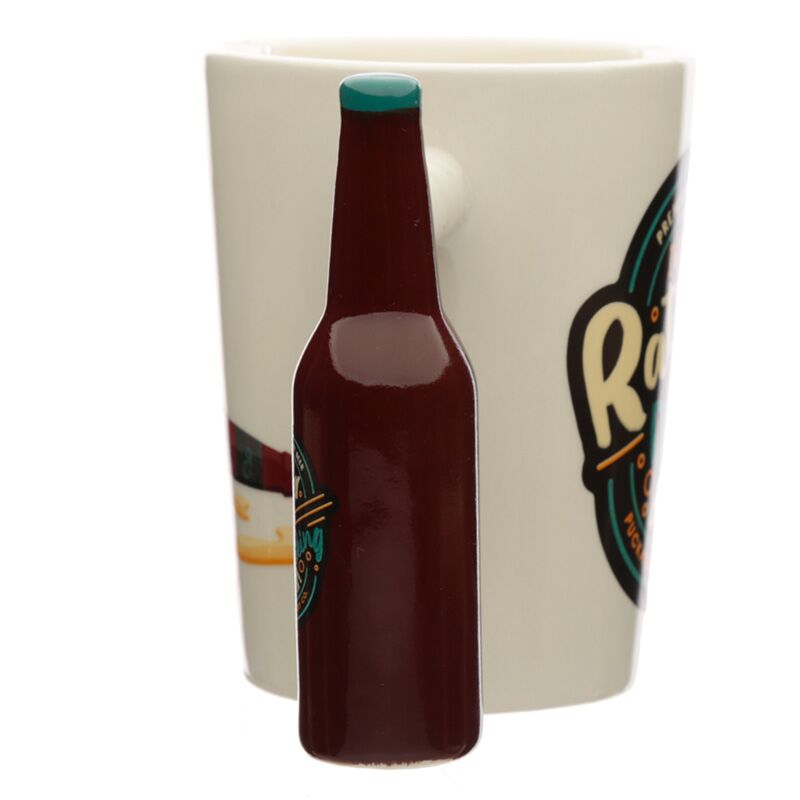 Afbeelding laden in galerijviewer, Rather be drinking beer - gevormd handvat keramiek mok
