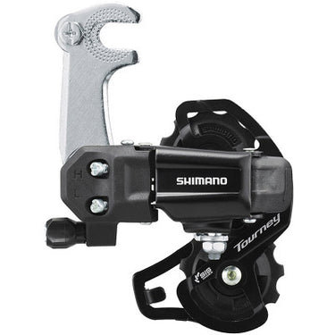 Shimano achterderailleur tourney 6 7v ss haak zwart