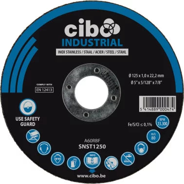 Cibo dss 125x2.5x22.2 standard | 25 stuks
