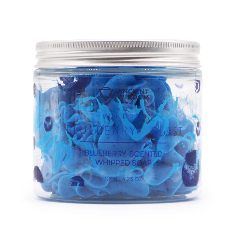 Afbeelding laden in galerijviewer, Bosbessen pot met whipped soap bodywash
