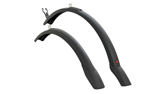 Hebie viper t spatbord set trekking 28'' 45 mm. zwart