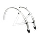spatbordenset Rapido 28 inch 46 mm kunststof zilver
