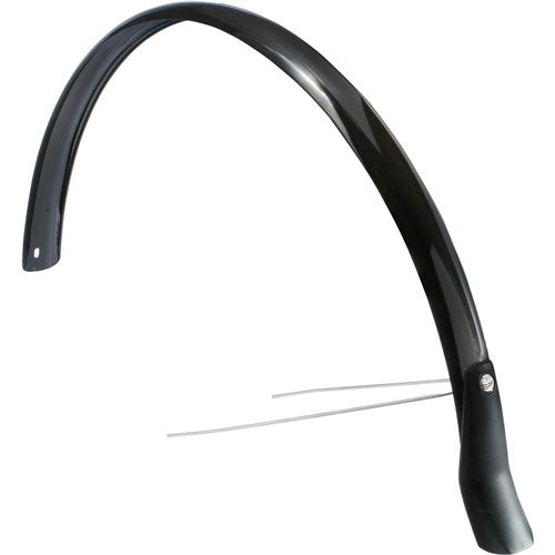 Afbeelding laden in galerijviewer, Eurofender lampo achterspartbord 58mm - 28 inch zwart
