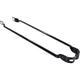 Spatbordstang Staal 28 Inch Zwart