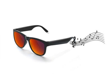 Caliber soundglasses smart-bril gepolariseerd - rood
