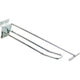 Lamelwand dubbelhaak 20cm met prijspendel chroom